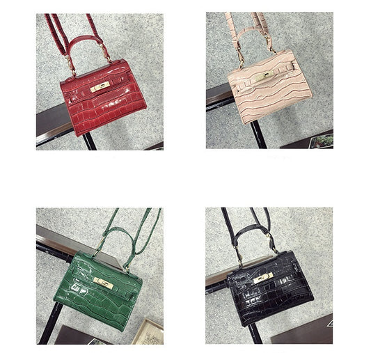 Lady's bag with one shoulder and cross-body handbag