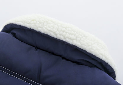 Simple Cotton Coat Baby Coat Baby Padded Coat