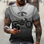 Men's Street Cool Round Neck Breathable Short Sleeve