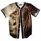 3D Lion Jersey Tee