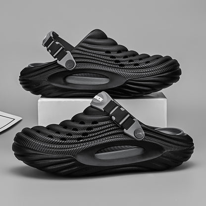 Men's Simple And Stylish Casual Platform Slippers