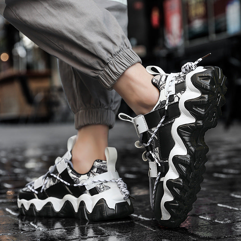 Color matching casual sports shoes