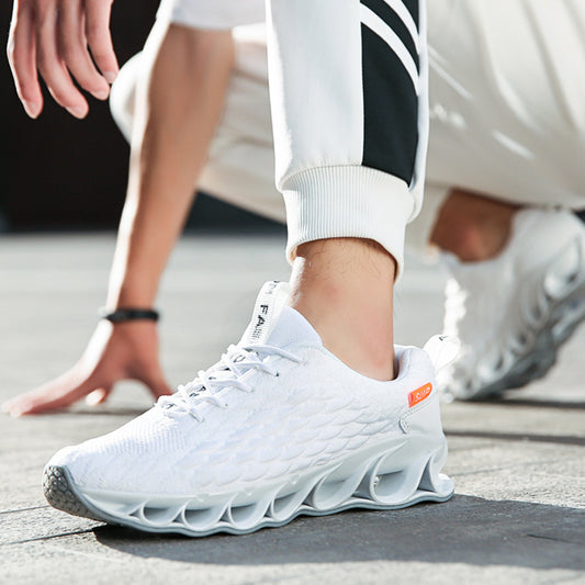 Flying Knife Edge Fishbone Shoes Sneakers