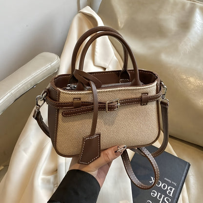 Commuter-friendly Tote New-style Single-shoulder Crossbody Bag With Stunning French Aesthetic