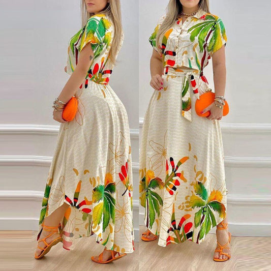 Fashion Printed Women's Dress