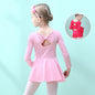 Children Dance Clothing Summer Short-sleeved Girls Dance Skirt Children Exercise Clothing Ballet Dance Dress