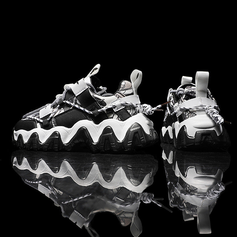 Color matching casual sports shoes