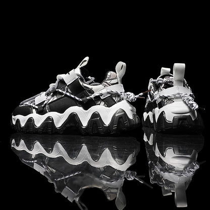 Color matching casual sports shoes