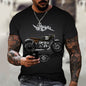 Men's Street Cool Round Neck Breathable Short Sleeve