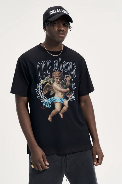 Trendy Summer Loose Round Neck Trend Short-sleeved T-shirt