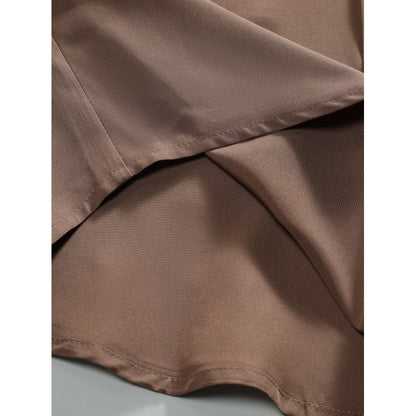 Men's Short-sleeved Shirt Solid Color Summer