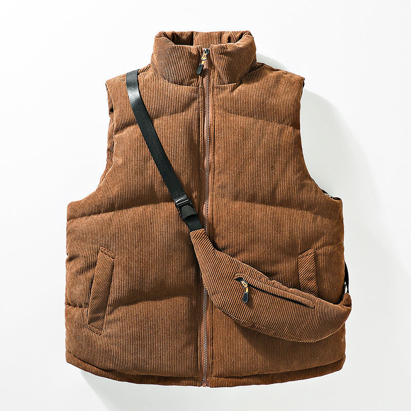 Couple Corduroy Vest Men's Autumn And Winter